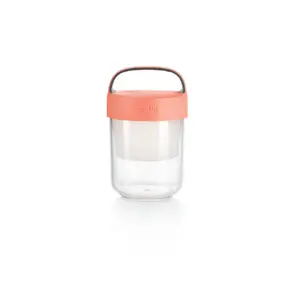 Food container Lekue To Go 400 ml Coral – portable 400 ml meal storage
