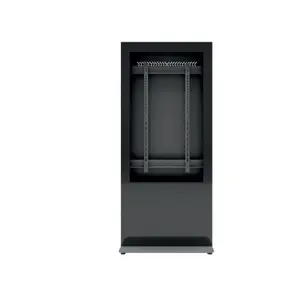 Indoor kiosk display EDBAK IDS10.55 55-inch black — freestanding touchscreen housing
