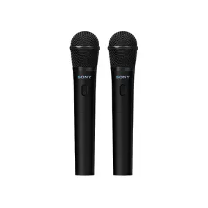 Karaoke mikrofons Sony UOULTMIC1 — bezvadu RF, USB‑C, virzienveida, 50–15000 Hz, akumulators līdz 20 h, melns