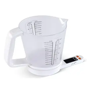 Kitchen scale LAMART LT7094 with 1.2 L measuring cup, 5 kg capacity, LCD, plastic