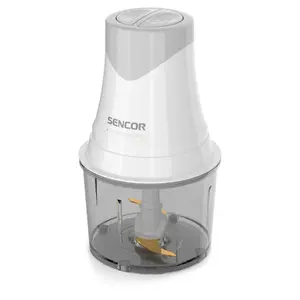 Кухонный измельчитель SENCOR SCB3000WH — чаша 1 л, мотор 400 Вт, компактный электрический измельчитель