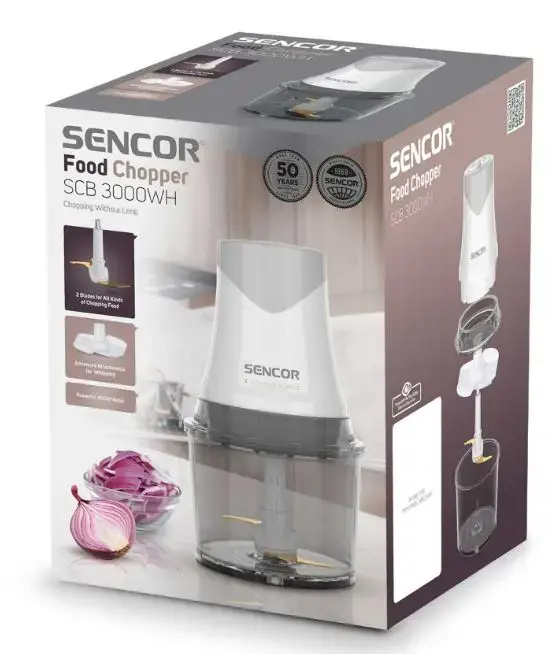SENCOR SCB3000WH smalcinātājs — 1 L, 400 W Photo 7