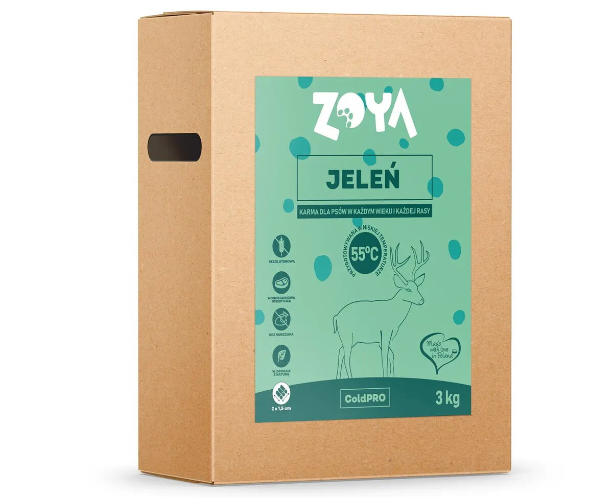Sausais suņu barība ZOYA ColdPRO Deer