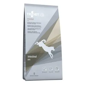 Сухой корм для собак TROVET Hypoallergenic Intestinal DPD утка 10 кг, полноценный ветеринарный корм, белок 22%, жир 16%