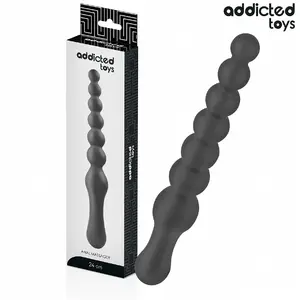 Anālās krelles ADDICTED TOYS DOUBLE ANAL MASSAGER SILICONE 24 CM
