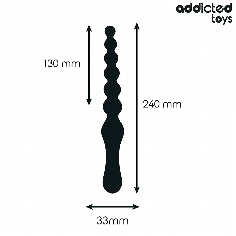 Анальные бусы ADDICTED TOYS DOUBLE ANAL MASSAGER Photo 4