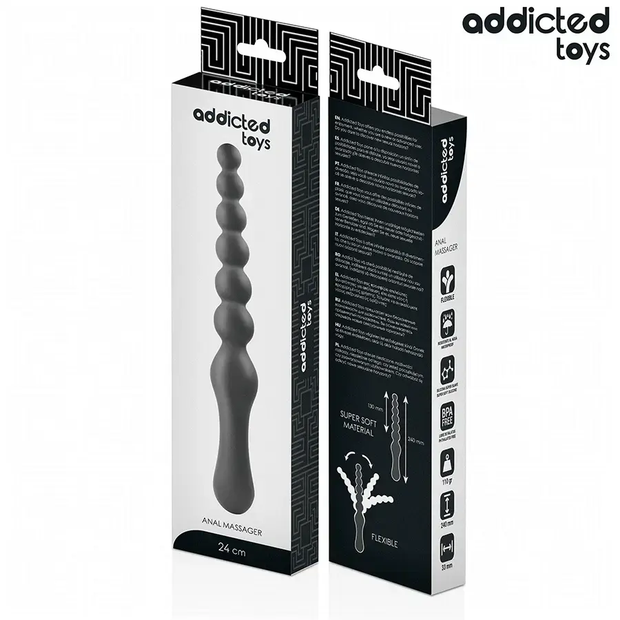 Анальные бусы ADDICTED TOYS DOUBLE ANAL MASSAGER Photo 6
