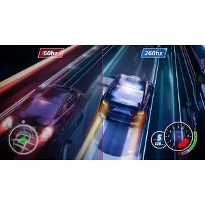 Ultra-fast 260Hz refresh rate for virtually lag-free gaming
