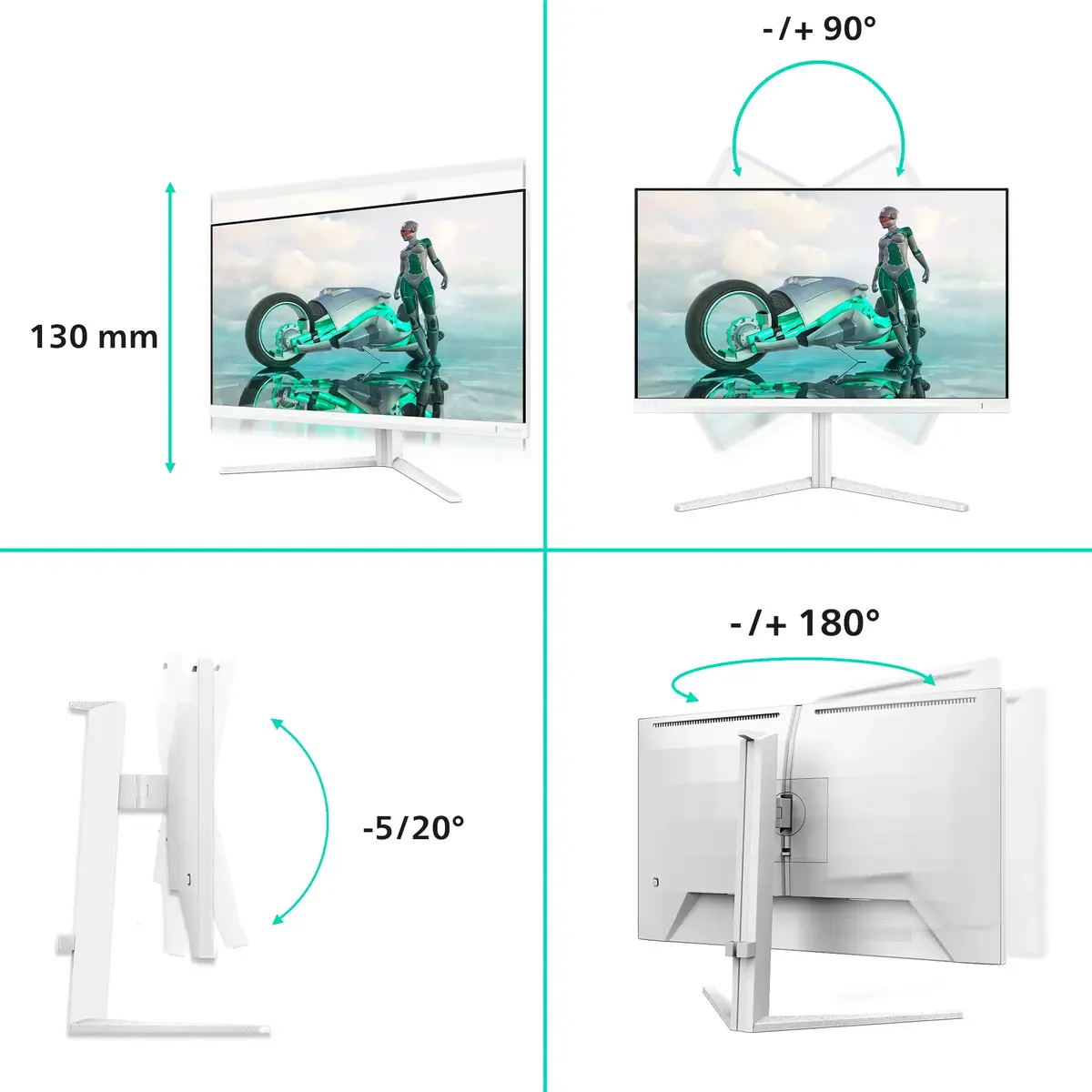 Монитор Philips Evnia 27M2N3501PA/00 Photo 3