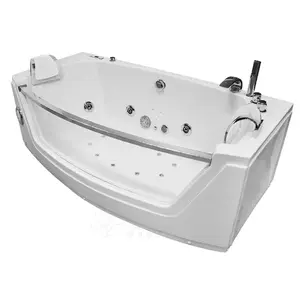 AMUE AMO-0055 Double Massage Bathtub, White