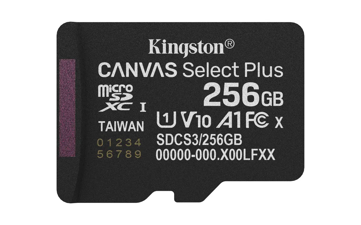 KINGSTON MicroSDXC 256GB UHS‑I Canvas Select Plus Gen3 Photo 3
