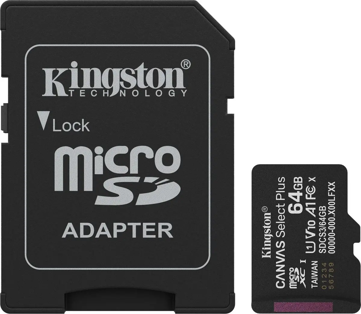 Flash Memory Kingston Technology microSDXC Canvas Select Plus Gen3 Photo 5