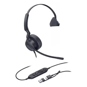 Austi Yealink UH42 Mono Teams USB-C/A ar trokšņu slāpēšanu