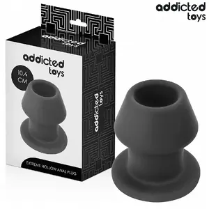 Anālais korķis ADDICTED TOYS EXTREME HOLLOW SILIKONS IZMĒRS L 10.4 CM