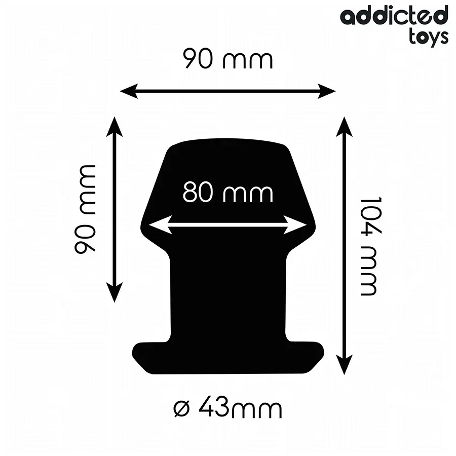 Анальная пробка ADDICTED TOYS EXTREME HOLLOW Photo 4