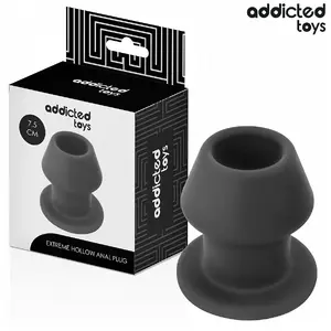 Anālais korķis ADDICTED TOYS EXTREME HOLLOW SILIKONS IZMĒRS S 7.5 CM