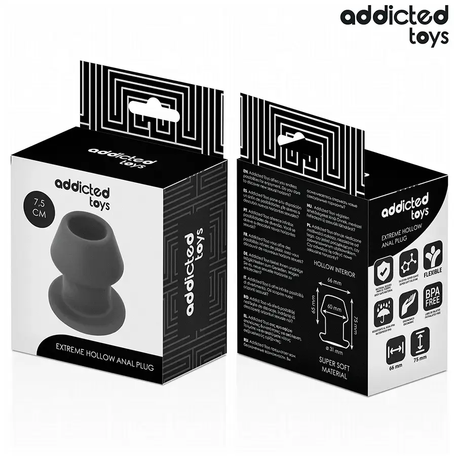 Анальная пробка ADDICTED TOYS EXTREME HOLLOW Photo 7
