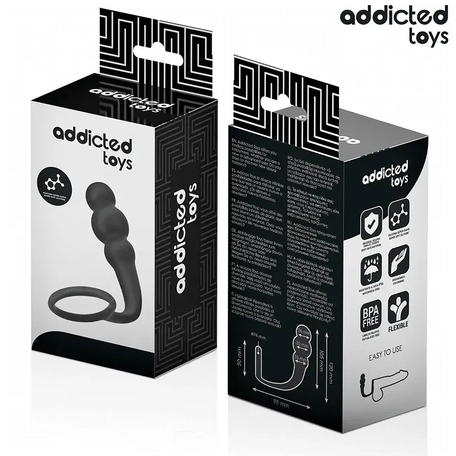 Анальная пробка ADDICTED TOYS Модель 1 Photo 6