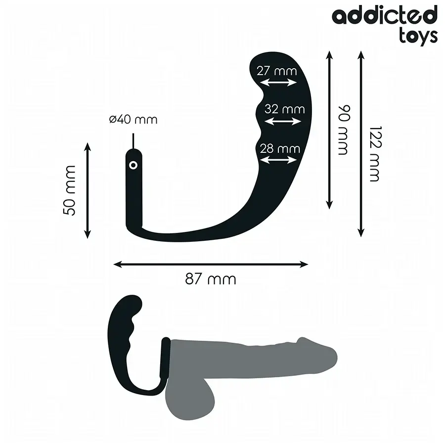Анальная пробка ADDICTED TOYS Модель 4 Photo 4