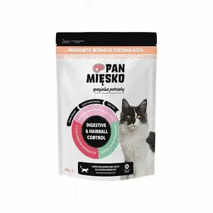 Dry Cat Food pan miĘsko Digestive & Hairball Control Turkey 800 g