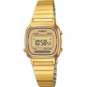 Часы Casio Женские Retro золотые LA670WEGA-9EF