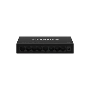 Neparvaldāms slēdzis Lanview LVN-DESK-8PORT-1G — 8 porti, 1 Gbps, galda ierīce