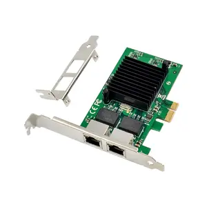 Microconnect MC-PCIEX1-82575 iekšējā tīkla karte ar PCI Express interfeisu, Ethernet saskarni un maksimālo datu pārsūtīšanas ātrumu 1000 Mbit/s vadu savienojumam