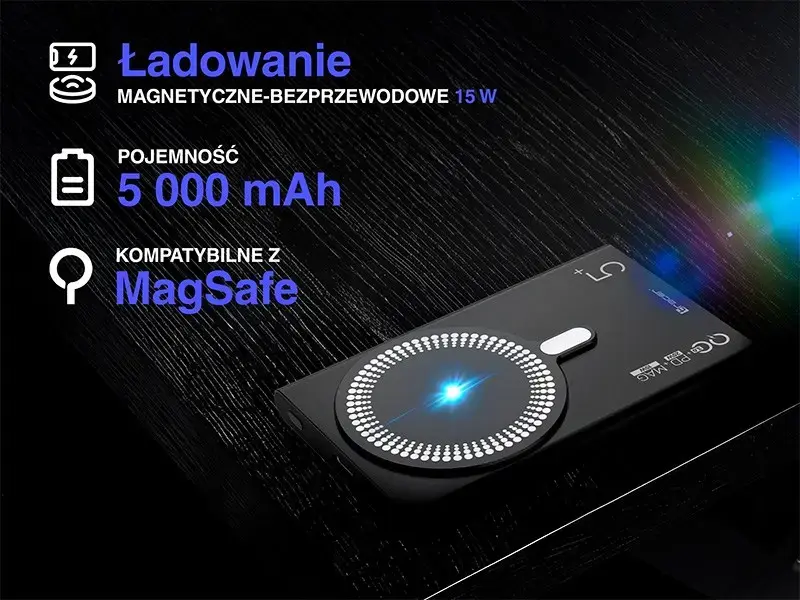 TRACER AirMag2 portable charger 5000 mAh Photo 8