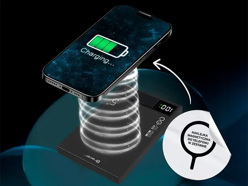 TRACER AirMag1 portable charger 5000 mAh Photo 9