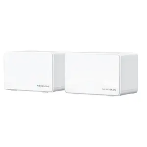 Mesh system MERCUSYS Halo H25BE Dual-band Wi‑Fi 7 (802.11be) 2880 Mbps, 3 LAN ports, 2-pack, White, internal antennas