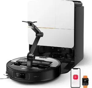 Roborock Saros Z70 Пылесос с мешком для пыли белый литий-ионный аккумулятор время работы 180 мин уровень шума 61 дБ емкость пылесборника 0.18 л автовозврат на базу влажная уборка