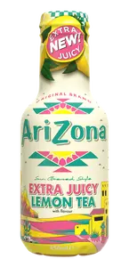 Iced Tea Arizona Extra Juicy lemon flavor with sweeteners 0.45 L PET bottle (DEP)
