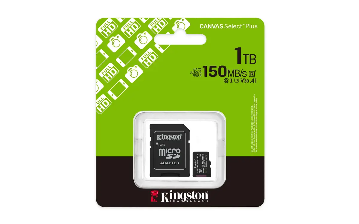 Flash Memory Kingston Technology microSDXC Canvas Select Plus Gen3 Photo 5