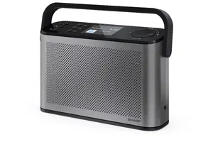 Sharp OSAKA Portable Analog & digital Grey