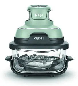 Ninja CRISPi 4-in-1 Portatīvais karstā gaisa friteris 1700 W 3.8 L Zaļš Pogu vadība