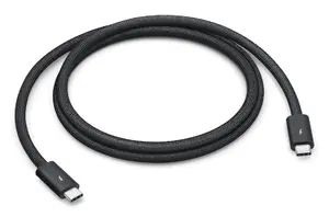 Thunderbolt cable Apple MDW94ZM/A, 1 m, USB-C male–male, 120 Gbit/s, black