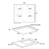 Scandomestic IKP60 built-in induction hob Photo 2