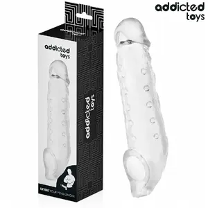 Penisa stiprinājums ADDICTED TOYS Caurspīdīgs Izmērs M 27 cm D-242853