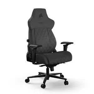 PC gaming chair Corsair TC500 LUXE Upholstered seat Black 120 kg