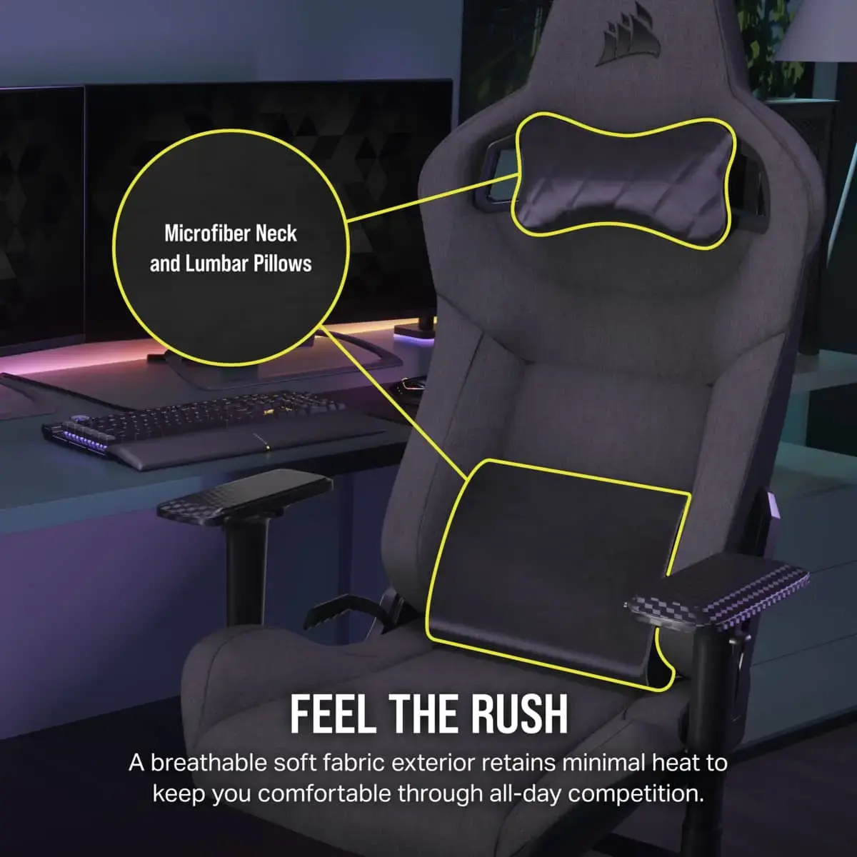 PC gaming chair Corsair CF-9010057-WW Photo 3