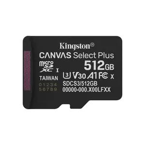 MicroSDXC Kingston Technology 512GB UHS-I Canvas Select Plus Gen3