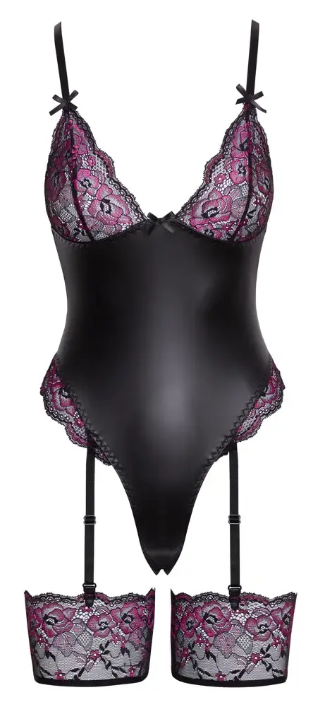 Боди-пояс Cottelli Collection S чёрный Photo 5