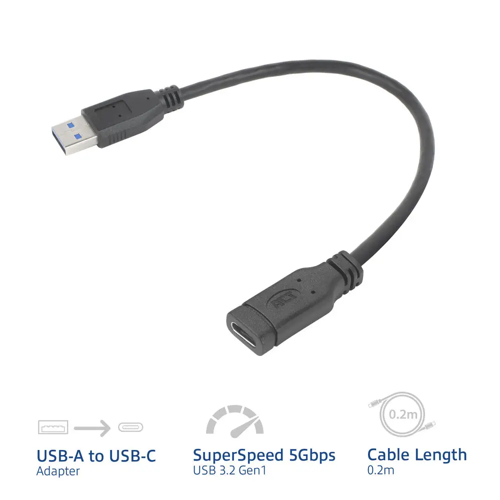 ACT AC7460 USB Type-A to USB Type-C Adapter Photo 2