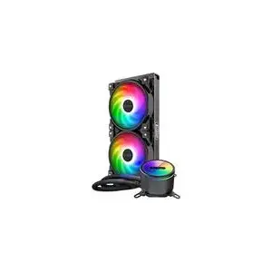 AIO CPU Cooler PCCOOLER GI-CX240 240mm, 2000 RPM