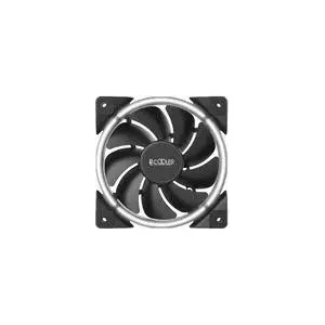 120mm Case Fan PCCOOLER CORONA-WHITE, 1000–1800 RPM, white LED, 120×25mm