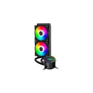 AIO CPU cooler PCCOOLER GI-CL240VC 240mm radiator, 1600 RPM pump