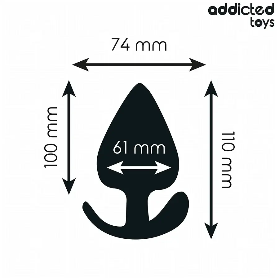 Анальная пробка ADDICTED TOYS D-242838 Photo 4