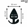 Anal Plug ADDICTED TOYS SILICONE SIZE M Photo 4