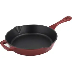Cast iron casserole fry pan CS Kochsysteme 26 cm, enamelled, DISA cast, PronamelPlus coating, ovenproof