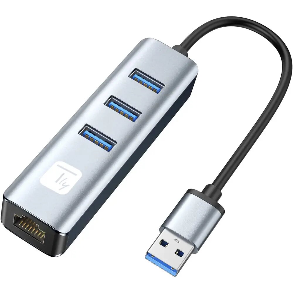 Techly IDATA USB-ETGIGA3AA Vadu klēpjdatora dokstacija